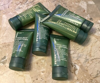 Peter Thomas Roth Mega-Rich Conditioner Travel Size Lot Of 6