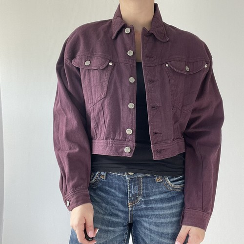 Gitano Jean Jacket Vintage Denim Purple 