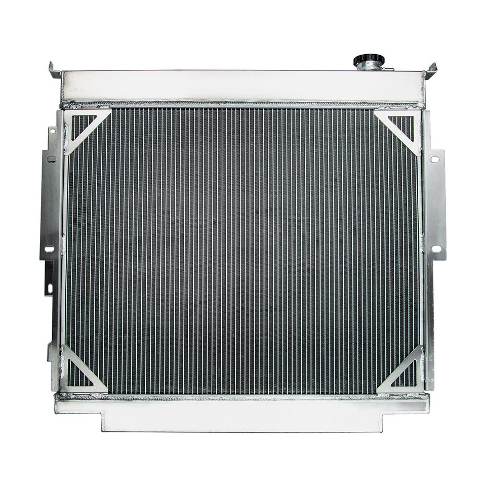 For 1983-96 FORD Pickup F150 F250 F350 AT 4 Rows Aluminum Radiator&Shroud Fan — 第 4/4 张图片
