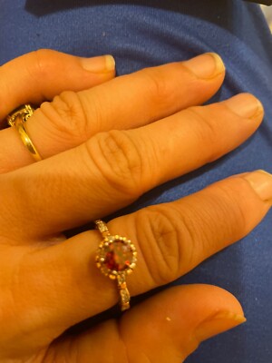 1ct Moissanite Ring - Exquisite Finger Ring with Secure Six Claw Setting and Lux
