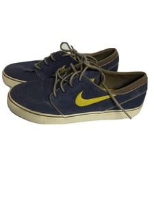 nike blue and yellow trainers