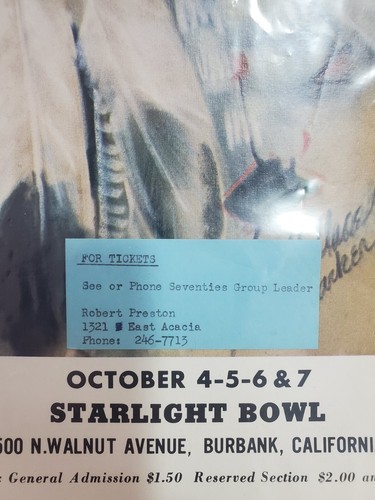 People of the Book Pageant poster Starlight Bowl Burbank Ca. Native American - Picture 2 of 6