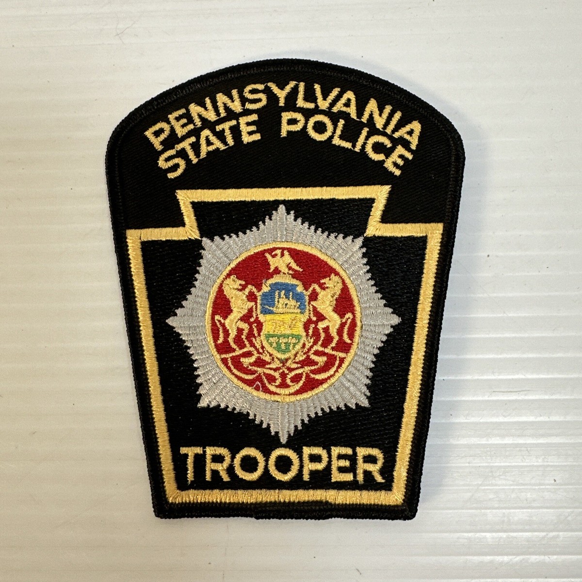 【信頼】 Large eBay | Patch Trooper Police State Pennsylvania 警察グッズ