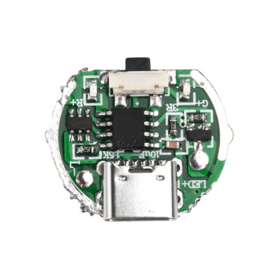 2-Mode Flashlight Driver Circuit Board with Switch Charging Integrated Board
