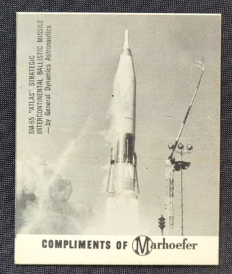1960 Marhoefer Meats SM-65 ''Atlas'' by General Dynamics Astronautics