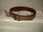100% AUTHENTIC NEW MEN GUCCI REVERSIBLE BROWN/TAN  BELT US 34/85 — photo 6