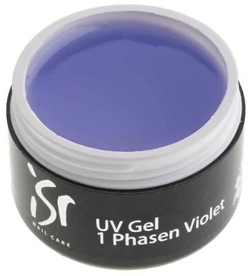 ISR UV Gel 1 Phasen violett keine Hitzeentwicklung Honigeffekt Einphasengel
