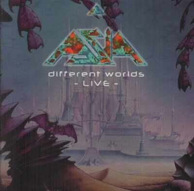 Asia(2CD Album)Different Worlds- Live-Secret-SHAKEBX111Z-UK-2003