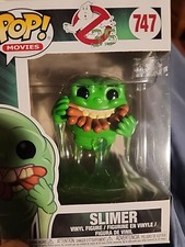Figura de vinilo Funko Pop Películas Cazafantasmas Slimer con Hot Dogs #747