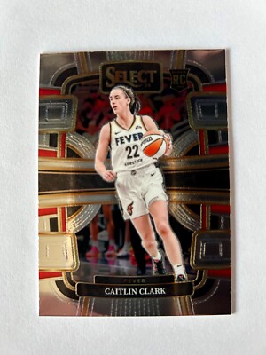 2024 Panini Select WNBA Caitlin Clark Base Rookie Card #72 Fever