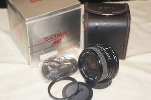 SIGMA Macro Mini Wide II  28mm f2.8 MC Prime Lens - Pentax PKR Mount