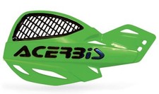 Acerbis Uniko Handguards Pair + Kit For Green Black Kawasaki KX 450 2020 - 2024