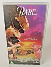 BABE VHS A Little Pig Goes A Long Way RARE Vintage Mint Original  Tape EXCELLENT
