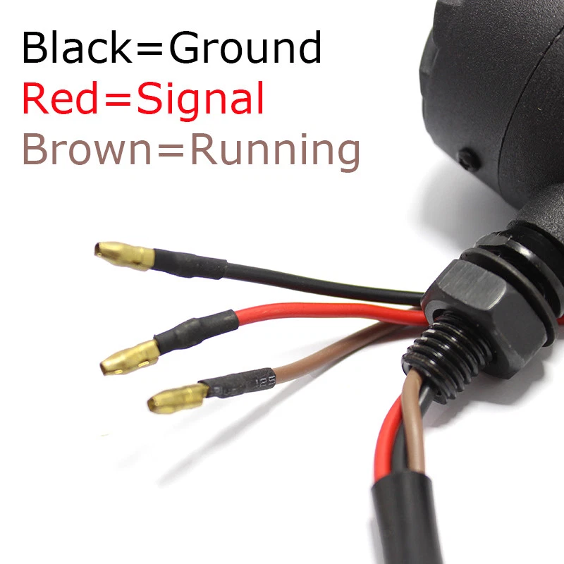 2X LUZ INDICADORA DE GIRO MOTO PARA HARLEY CHOPPER BOBBER CAFÉ RACER Foto 4 de 4