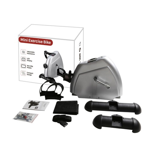 Mini Bike LCD Arm Beintrainer Heimtrainer Trainer Pedaltrainer Fitness Fahrrad - Bild 15 von 40