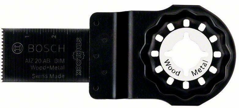 Bosch Professional BIM plunge cut saw blade AIZ 20 AB Wood and Metal 2608661640