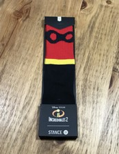 Stance Disney Pixar Incredibles 2 Youth Socks Size Large 2-5.5 The Mask Boys New