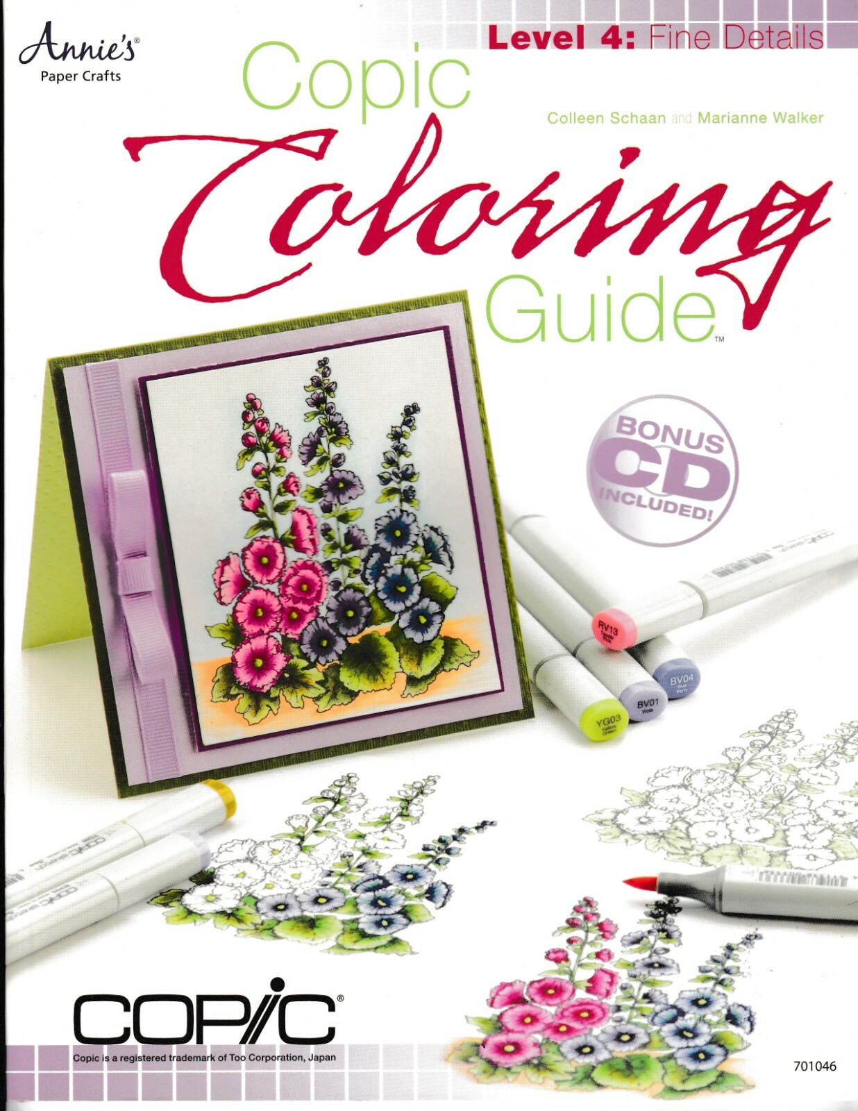 Copic Coloring Guide Level 4: Fine Details with CD | Annie's 701046 NEW!