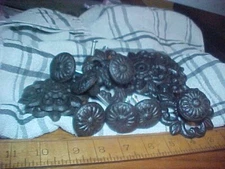 1  Ornate Drawer Knobs Pulls Handles Rustic Cast Iron Cabinet Vintage Style