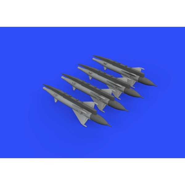 MW22 Eduard 672191 RS-2US Missiles For MIG-21 1/72 Brassin For Eduard-image