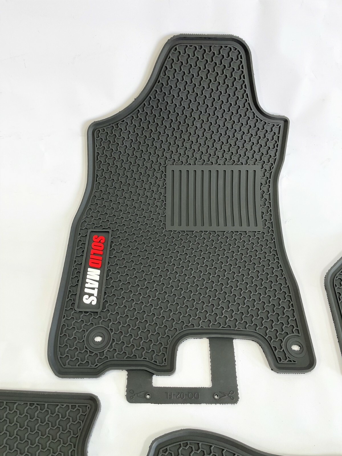 Solidmats Rubber All Weather Truck Floor Mats For 20112018 Ram 1500
