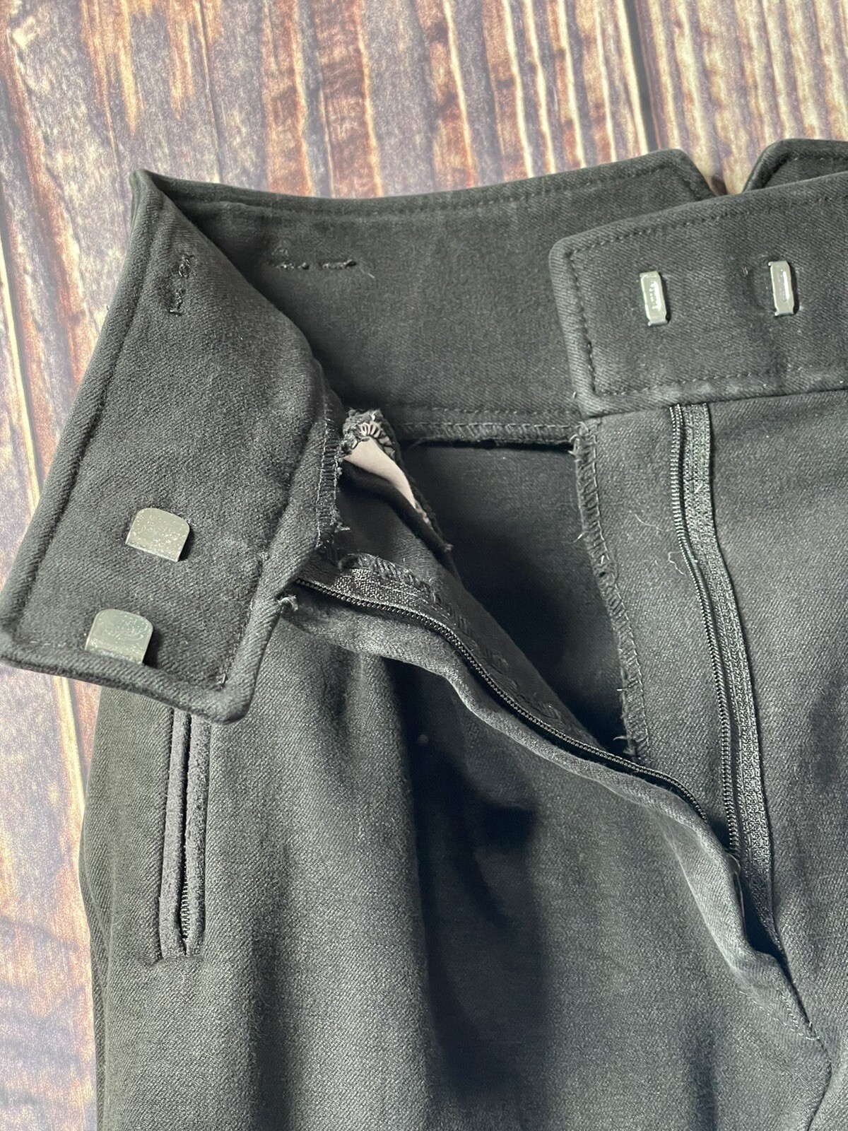 Vintage Horse Riding Pants Breeches Equestrian Black … Gem