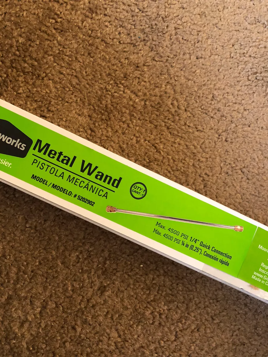 Greenworks 4500 psi pressure washer replacement wand 5202902 deals