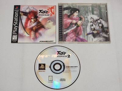 Bushido Blade 2 Playstation 1 Game PS1 Squaresoft fight US NTSC - Works Great