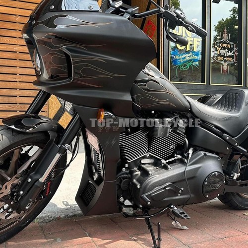 For Softail Low Rider ST FXLRST 2022-2024 Fairings Side Spoilers Panel Cover Kit - Picture 4 of 16