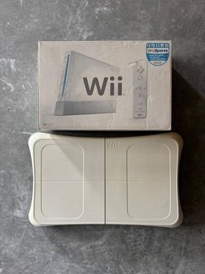 Nintendo Wii Console, Controller, Balance Board, Wii Fit & Wii Sports Bundle