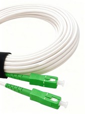 Câble Fibre Optique 1.5m Orange SFR Bouygues - Simplex SC/APC Monomode OS2 | Rallonge Jarretière Garanti 5 Ans - 2