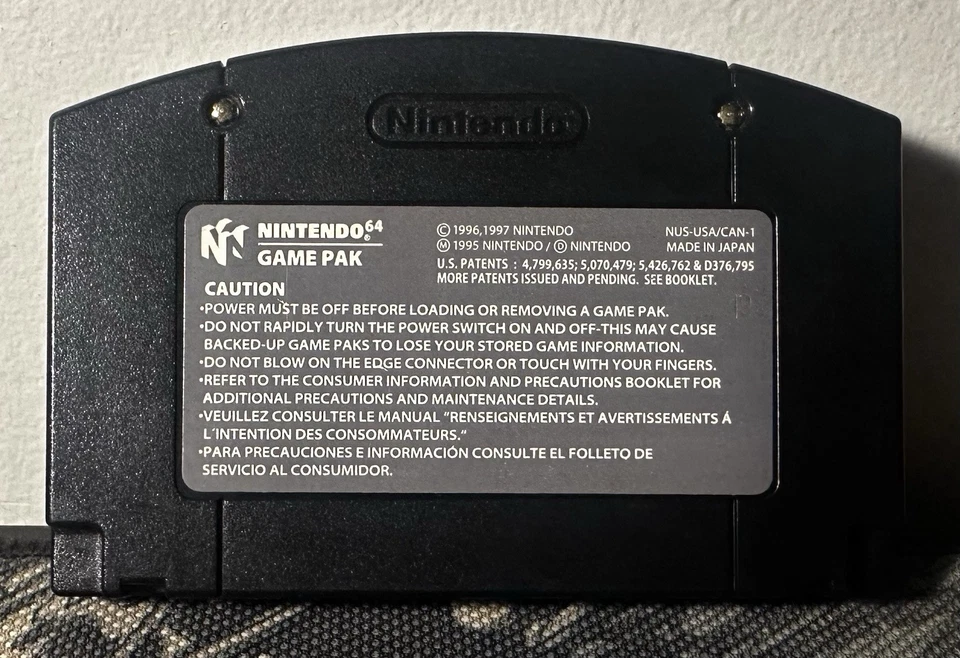 WWF No Mercy (Nintendo 64, 2000) Authentic Tested N64 Game Cartridge - Image 2 of 4