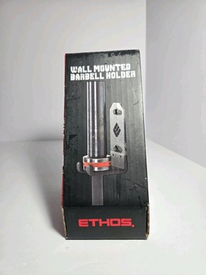 Ethos Barbell Holder Wall Mounted Up to 45 lbs New