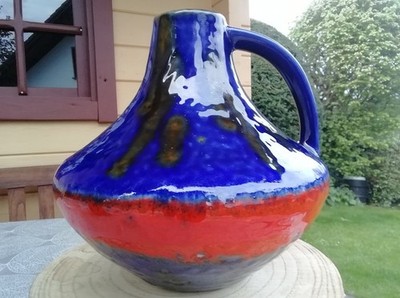 Vase Nr. 200 CARSTENS TÖNNIESHOF KERAMIK Gerda HEUCKEROTH 60er 70er Ufo MCM WGP