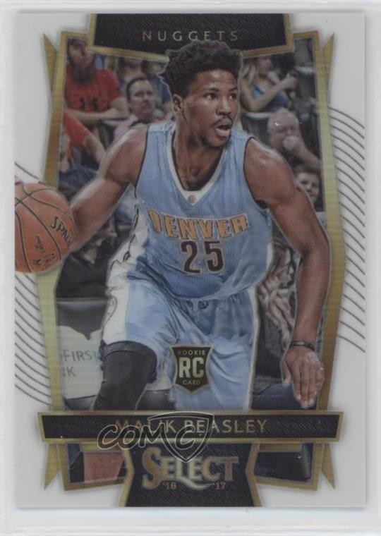 2016-17 Panini Select Concourse White Prizm /149 Malik Beasley #56 0b1k