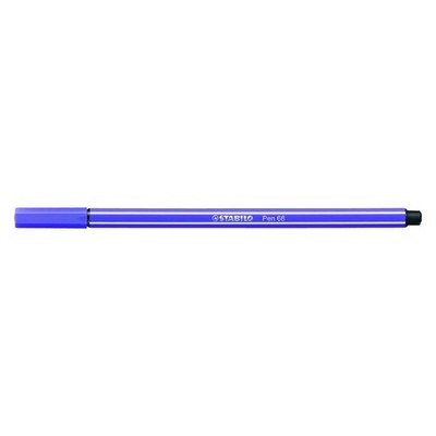 Premium Fibre-Tip Pen - STABILO Pen 68 - Pack of 1 - Violet