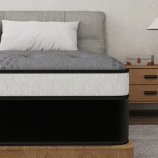 12"/14" Hybrid Spring Mattress Gel Memory Foam Twin Full Queen King In A Box