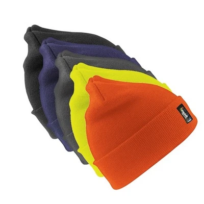 Heavyweight Thinsulate Winter Hat Warm Knitted Beanie Soft Acrylic Workwear Cap