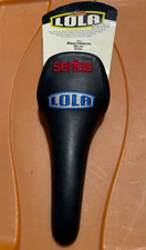 SERFAS LOLA LT CUERO NEGRO HECHO con KEVLAR Ti RAILS 275X110mm CORTADO CON GEL NUEVO√