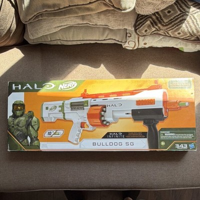 NERF Halo Infinite Bulldog SG Dart Blaster MPN E9262, 2020, Ages 8-11