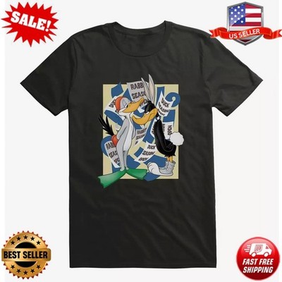 HOT Looney Tunes Daffy Duck Bugs Bunny Disguise T-Shirt S-5XL