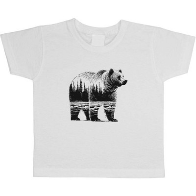 ''Grizzly Bear'' Kinder / Kinder Baumwoll T-Shirts (TS052648)