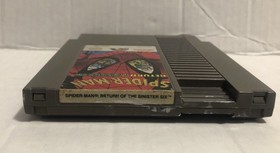Spider-Man: Return of the Sinister Six: Nintendo NES - Probado *LEER DESCRIPCI&Oacute;N*