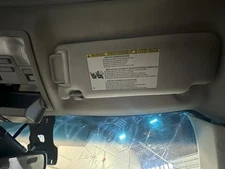 Used Right Sun Visor fits: 2016 Toyota Camry w/illumination w/sunroof Right Grad