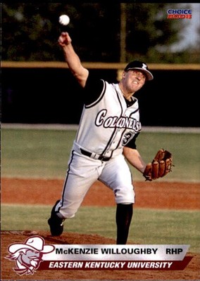 2008 Eastern Kentucky Colonels Choice #34 McKenzie Willoughby Mocksville NC Card