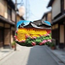 Kyoto Japan Golden Pavilion Fridge Magnet Refrigerator Home Resin Souvenir