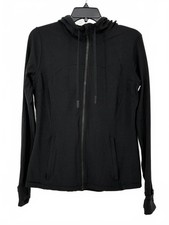 lululemon Casual Define Hooded Jacket Nulu - Black - Women's size 12