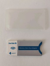 SONY MEMORY STICK DUO ADAPTER FOR PHONES PSP OLDER CAMERAS