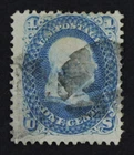 CKStamps: US Stamps Collection Scott#86 1c Franklin Used CV$450