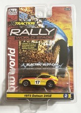 AW Auto World 1973 17 Datsun 240Z XTraction UltraG Rally World Stage MOC BP NEW